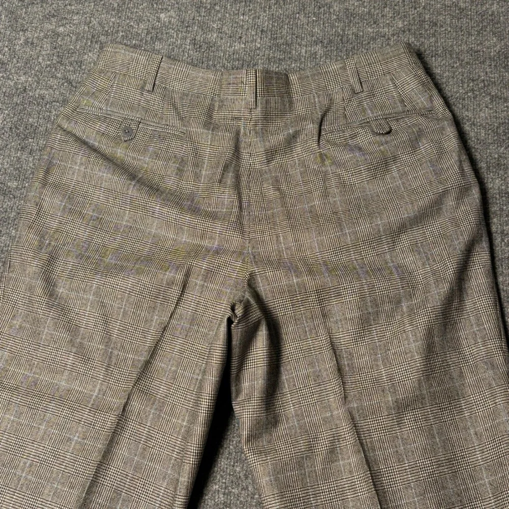 Billfox Rare Fibres London Men's Glen Plaid Suit 38R 36x30‎ Prince of Wales